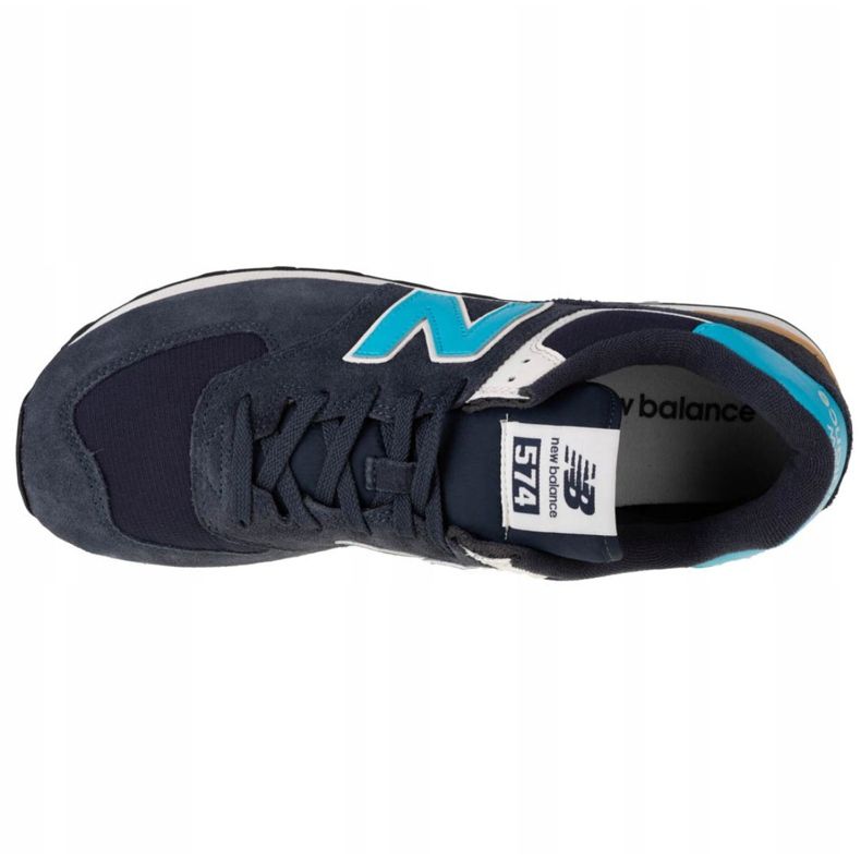 New Balance M ML574MS2 marinblå 2