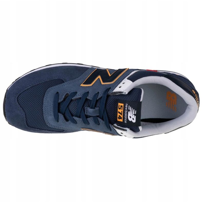 New Balance M ML574SY2 marinblå 2