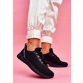 EVE Kvinnors sportskor Comfort Foam Grey Snabbare svart 1