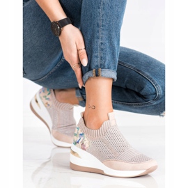 ARTIKER Moro Print Slip-On Sneakers rosa mångfärgad 2