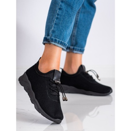 SUPER COOL Svarta textilskor 1