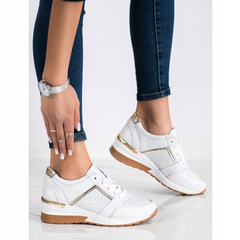 Goodin Vita skinnskor gyllene 2