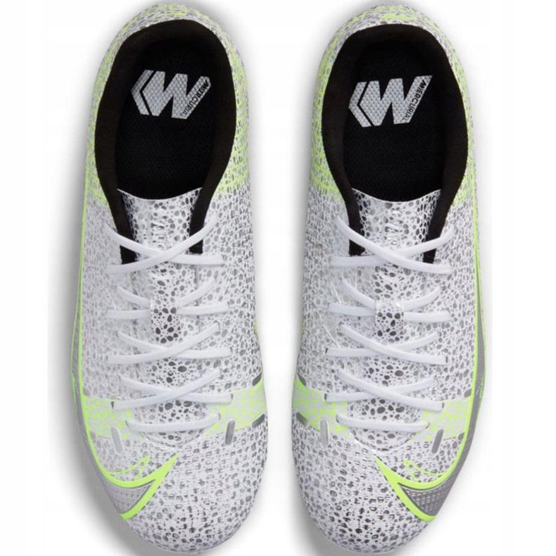 Nike Mercurial Vapor 14 Academy FG / MG Junior CV0811 107 fotbollsskor silver- 1