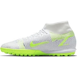 Nike Mercurial Superfly 8 Academy Tf M CV0953-107 fotbollsskor grå grå 2