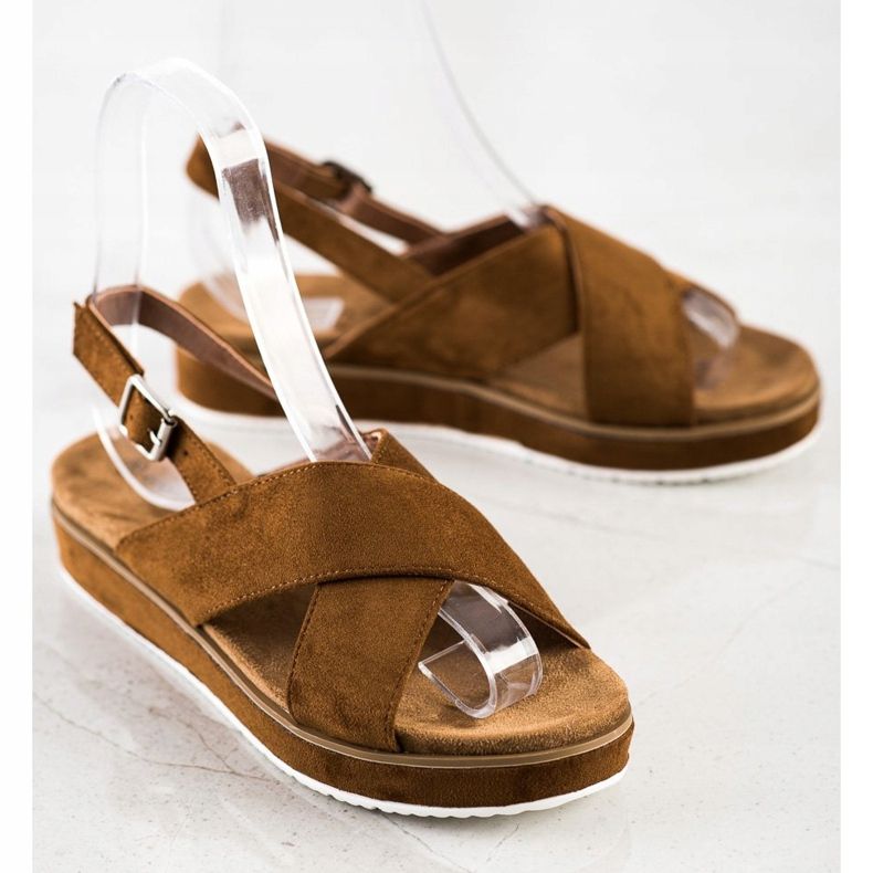 Goodin Bruna sandaler på plattformen 1