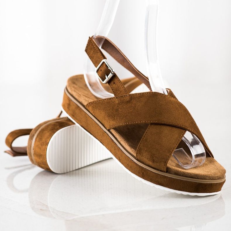 Goodin Bruna sandaler på plattformen 2