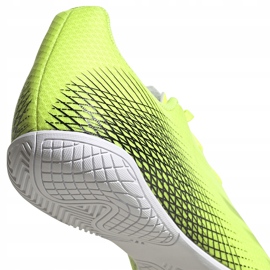 Adidas X Ghosted.4 In fotbollsskor gul-svart-vit FW6906 gula färger 2