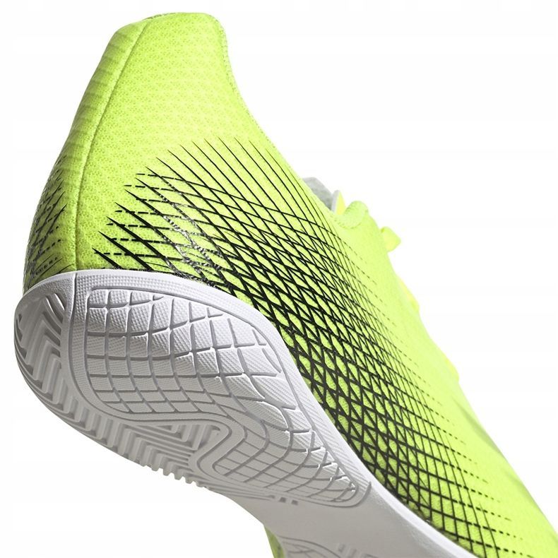 Adidas X Ghosted.4 In fotbollsskor gul-svart-vit FW6906 gula färger 2