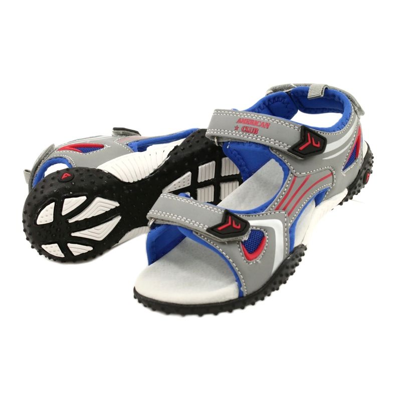 American Club Grå sandaler barnläderinsats amerikansk 2