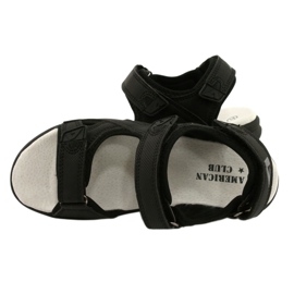 American Club Sport Sandaler Läderinsats HL09 / 21 Svart 3