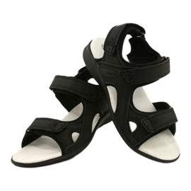 American Club Sport Sandaler Läderinsats HL09 / 21 Svart 4