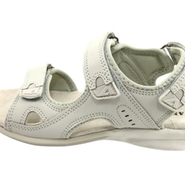 American Club Sport Sandaler Läderinsats HL09 / 21 Ljusgrå 5