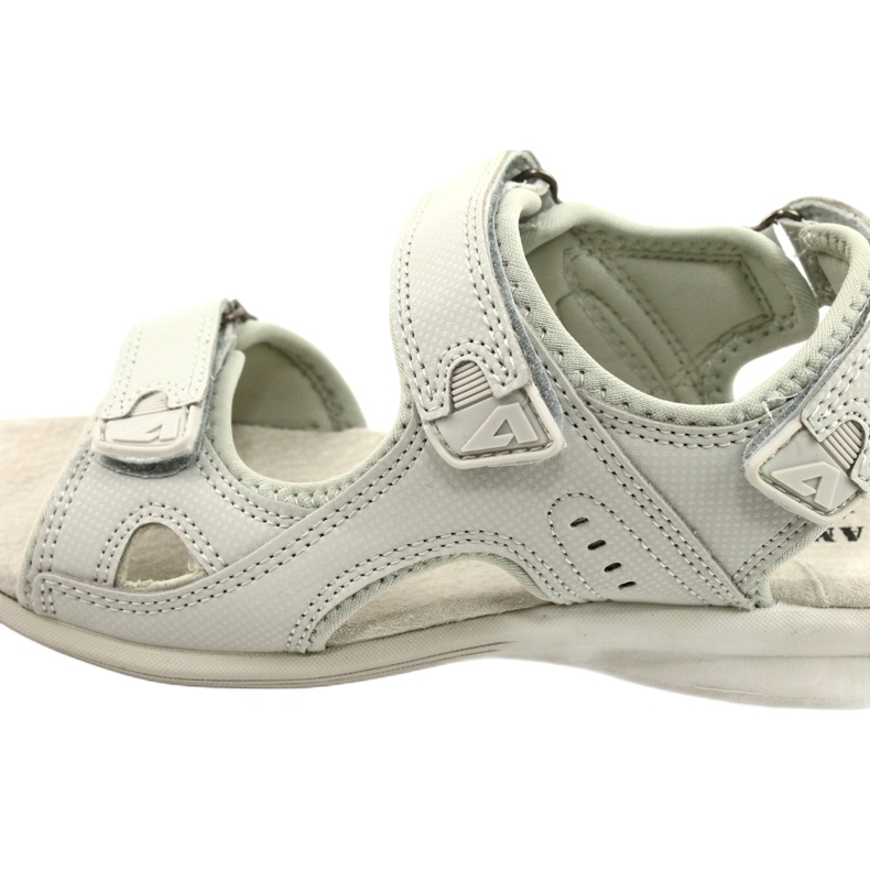 American Club Sport Sandaler Läderinsats HL09 / 21 Ljusgrå 5