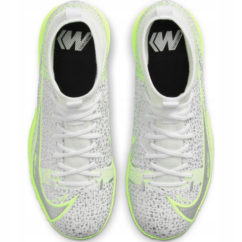 Nike Mercurial Superfly 8 Academy Tf Junior CV0789 107 fotbollsskor grå 1