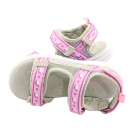 American Club RL39/21 Sandaler i läder, lila purpur 3
