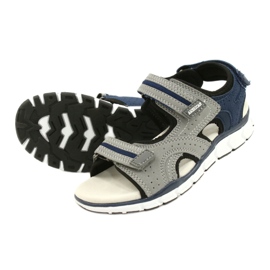 American Club Sportsportpojkar läderinsats es33/21 grå 2