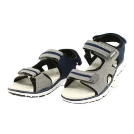 American Club Sportsportpojkar läderinsats es33/21 grå 1