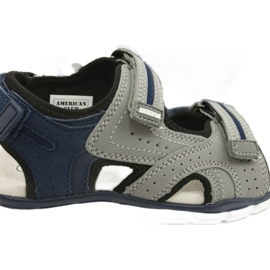 American Club Sportsportpojkar läderinsats es33/21 grå 5