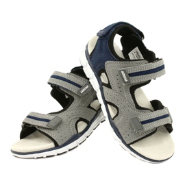 American Club Sportsportpojkar läderinsats es33/21 grå 4