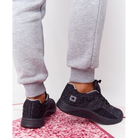 NEWS Kvinnors sportskor Comfort Foam Black Long Distance svart 2