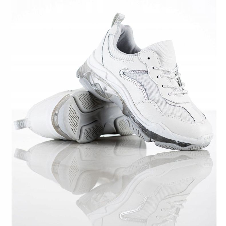 Goodin Läder Sneakers vit 1