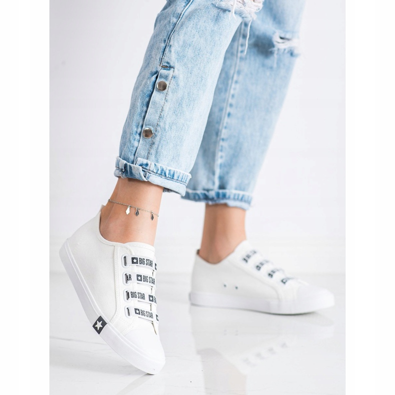 Dam Big Star Sneakers HH274094 vit 1