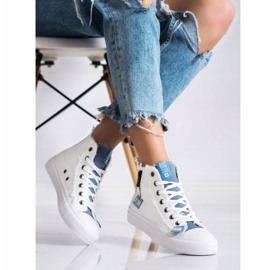 Dam Big Star Sneakers HH274160 vit 2