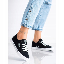 Dam Big Star Sneakers HH274065 svart 1