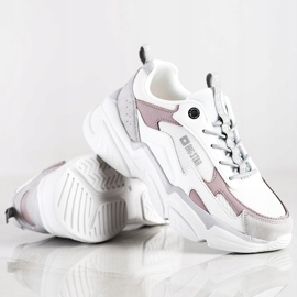 Dam Sneakers Big Star HH274255 vit 1