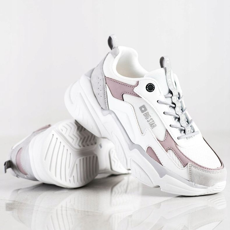 Dam Sneakers Big Star HH274255 vit 1