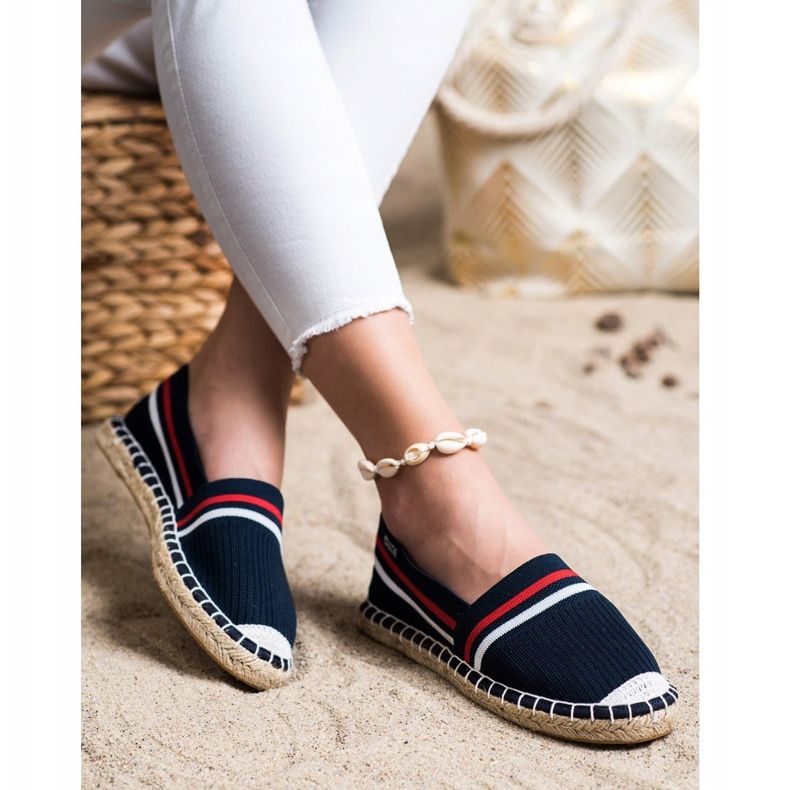 Kvinnors Espadrilles Big Star HH274483 marinblå 1