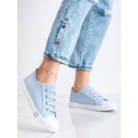 Dam Big Star Sneakers HH274095 blå 1