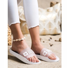 Big Star Tofflor för kvinnor FF274A199 vit 1