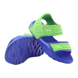 American Club vattensandaler 0333 blå grön 4