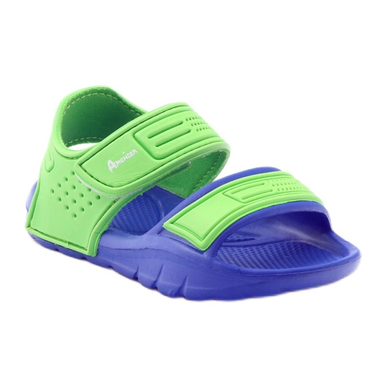 American Club vattensandaler 0333 blå grön 2