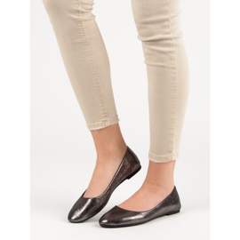 Filippo Klassiska ballerinor grå 1