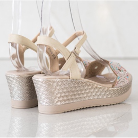 Kylie Casual sandaler beige 1