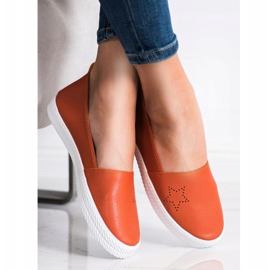 Kylie Slip-on sneakers orange 2