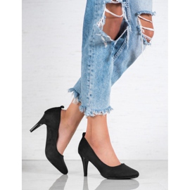 J. Star Bekväma pumpar svart 2