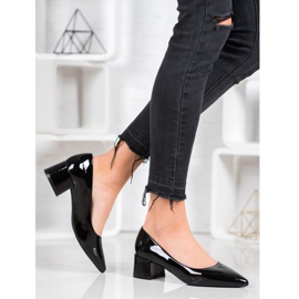 VINCEZA lackerade pumpar svart 1