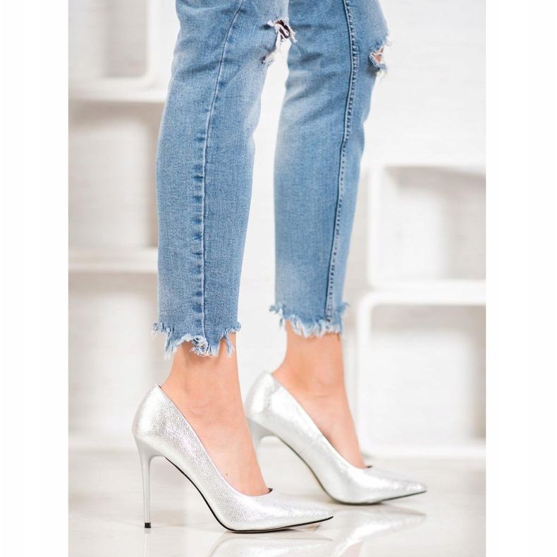 Goodin Trendiga höga klackar grå 1