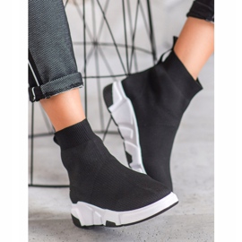 SHELOVET Svarta slip -on skor 2