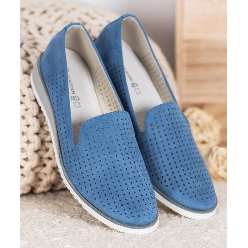 Goodin Light Openwork Lords blå 1