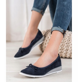 Goodin Ballerina med rosett blå 2