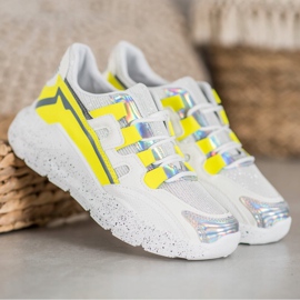 Seastar Sneakers med glitter vit mångfärgad 1