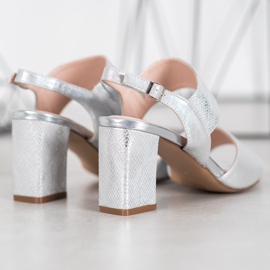 VINCEZA sandaler grå 1