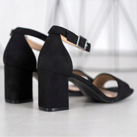 Klassiska VINCEZA sandaler svart 1