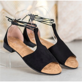 Bindade VINCEZA sandaler svart 2