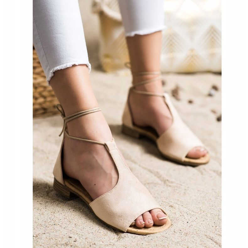 Bindade VINCEZA sandaler brun 1