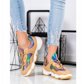 Kylie Snygga sportskor beige mångfärgad 1